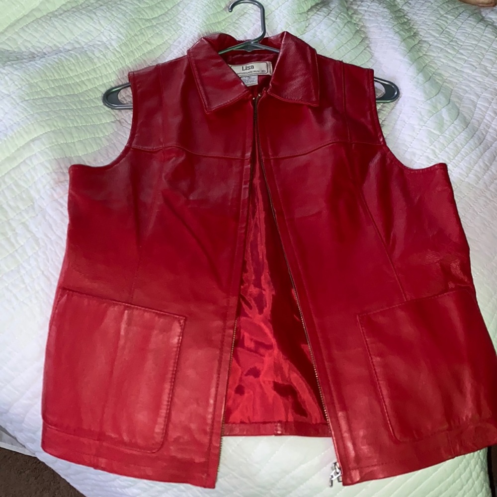 Leather Vest
